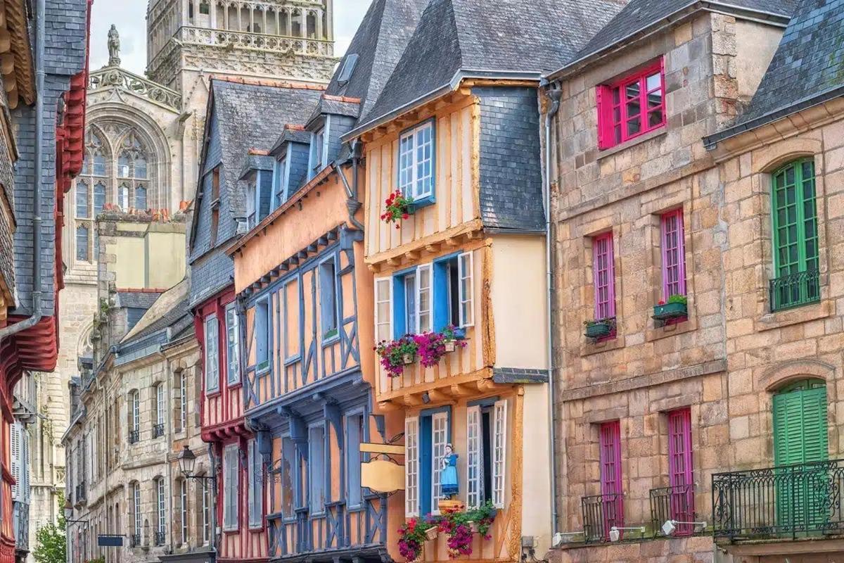 Appartement Luxe Quimper Esterno foto